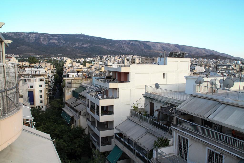 Ouranos Apartment Athena Bagian luar foto